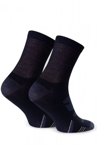 Skarpety damskie Steven Sport 060 320 granatowe