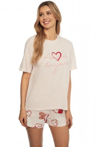 Piżama damska Henderson Ladies Amour 41309 różowa