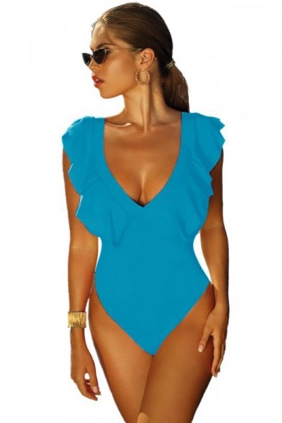 Strój kąpielowy skj Canoy25 1090 10 niebieski Self