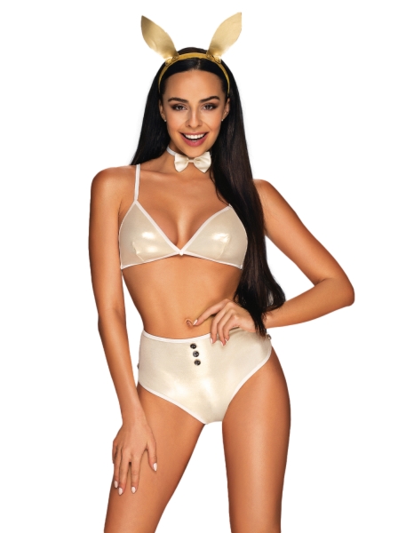 Kostium 4-częściowy Neo Goldes Obsessive