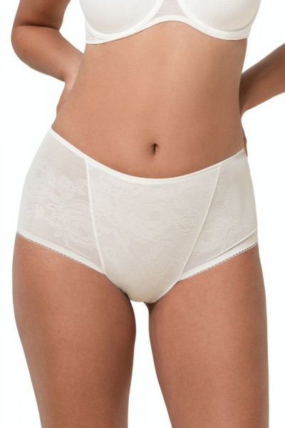 Figi damskie Triumph Wild Rose maxi ecru