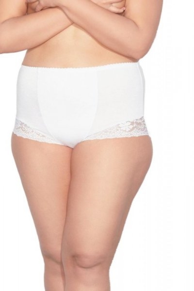 Damskie figi korygujące Mitex Ela białe super