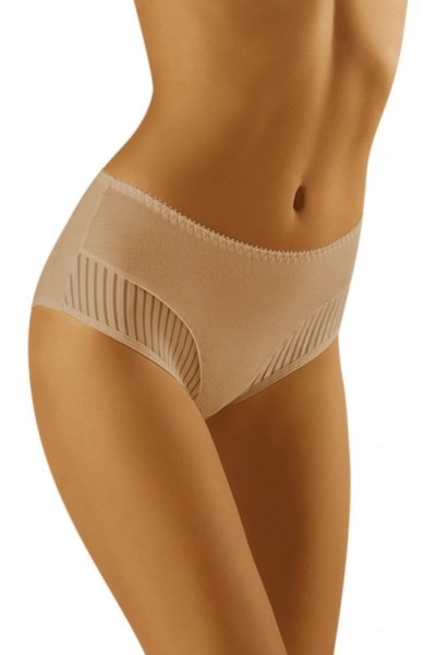 Figi damskie Wol-Bar Eco-QI beżowe