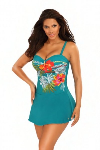 Strój kąpielowy Self skj Bali14 8090BL14 2 zielony