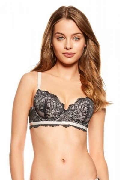 Biustonosz  półusztywniany Henderson Ladies Misha 36157 szary