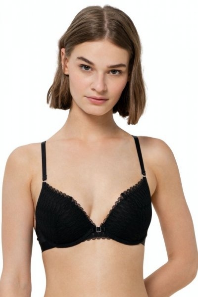 Biustonosz push-up Triumph Aura Spotlight WHU czarny