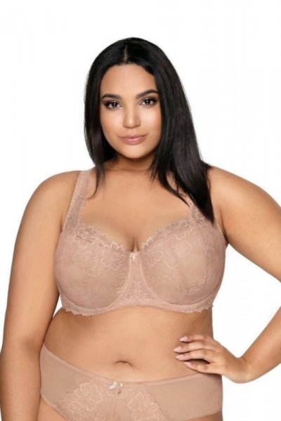 Biustonosz usztywniany Mat Carmela 053/22 beżowy big