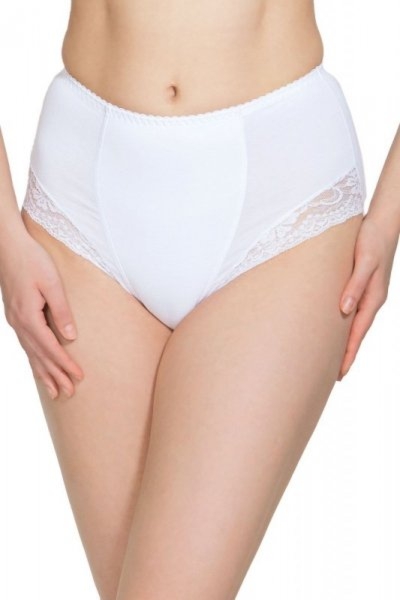 Damskie figi korygujące Mitex Ela białe