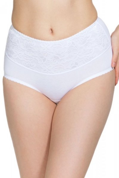 Damskie figi modelujące Mitex Ala białe