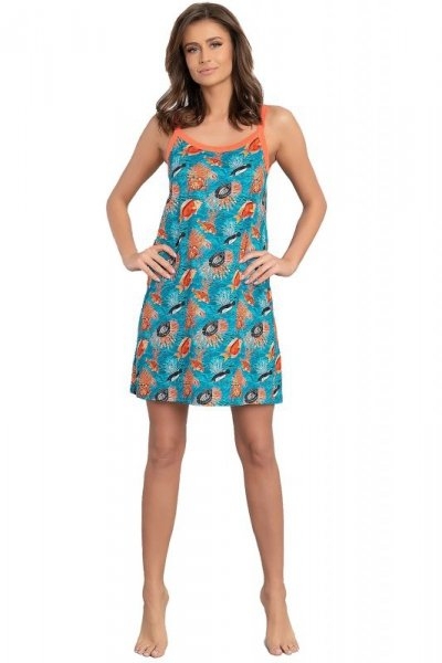 Koszula nocna Italian Fashion Oceania druk plus