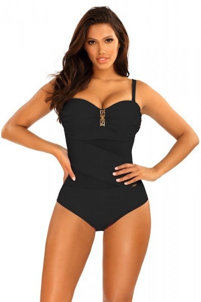 Strój kąpielowy Self skj Gold5 8030CH1 19 czarny