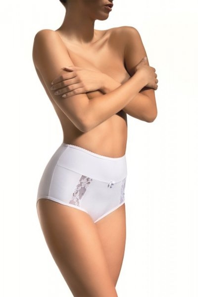 Figi damskie Babell BBL 005 białe plus