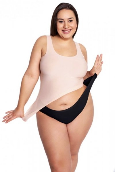 Figi damskie julimex  flexi-one plus size czarne