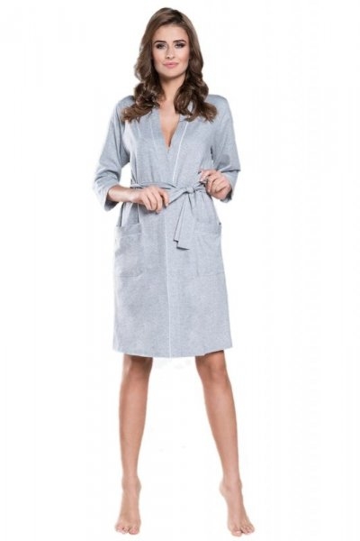 Szlafrok damski Italian Fashion Megan melanżowy plus