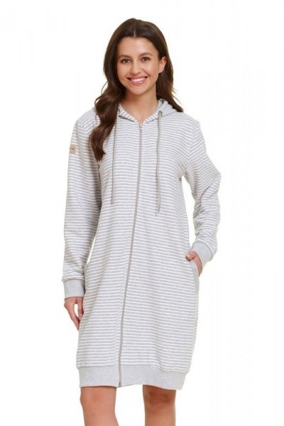 Szlafrok damski Doctor nap SWZ 5246 szary