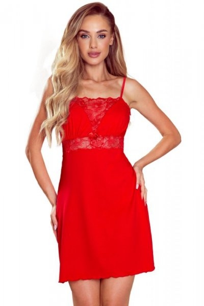 Damska koszula nocna Eldar Rosseane czerwona