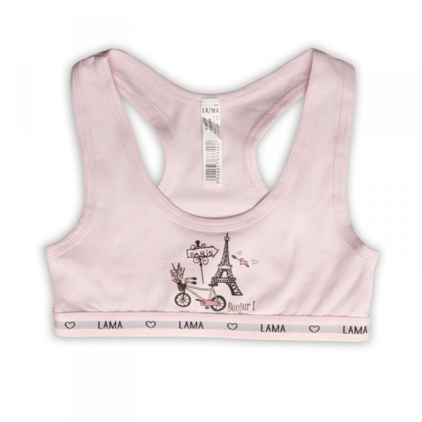 Top dziewczęcy Lama G-567TP różowy