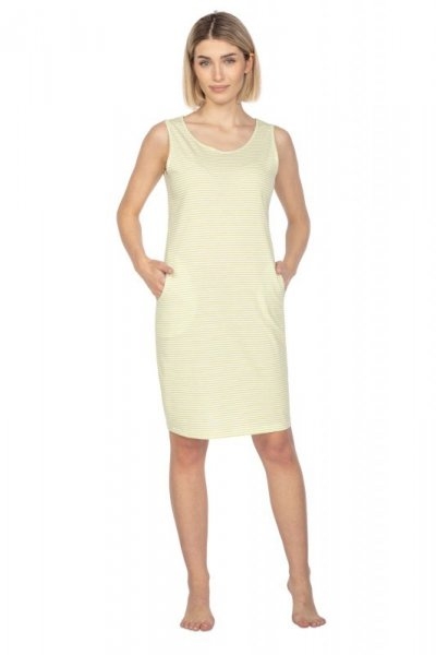 Damska koszula nocna Regina 128 zielona