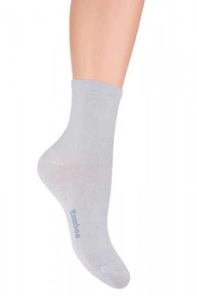 Skarpety damskie Skarpol bambus 24 popielate