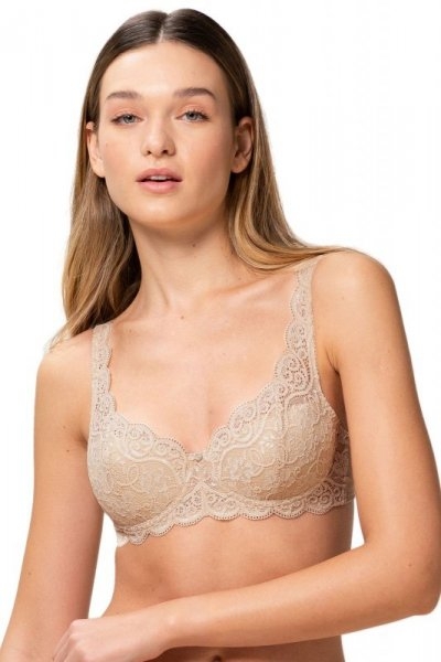 Biustonosz półusztywniany Triumph Amourette 300 WHP X beżowy