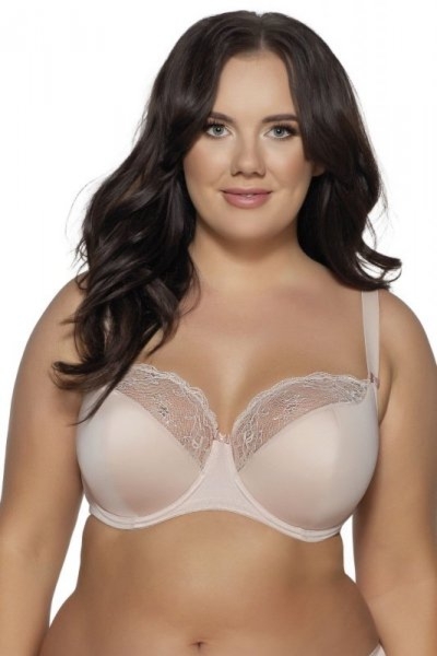 Biustonosz półusztywniany Ava Azalea 2110 beżowy