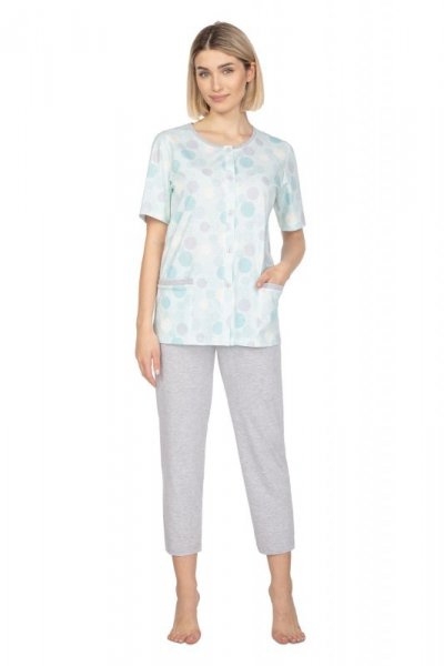 Piżama damska Regina 657 zielona