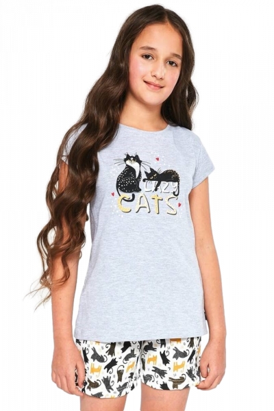 Piżama dziecięca Cornette Cats 787/87