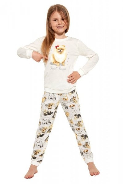 Piżama dziewczęca Cornette young Doggie 978/152 