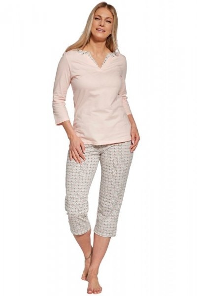 Piżama damska Cornette Cindy 766/358 plus