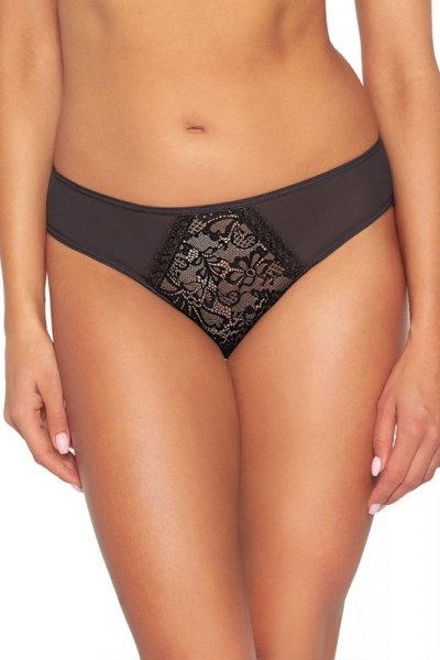 Figi damskie Ava Crystal 1396/b cold espresso