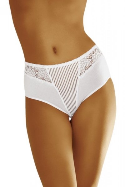 Figi damskie Wol-Bar Eco-Re białe