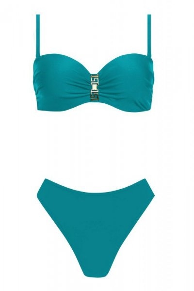 Strój kąpielowy Self Gold2 730CH2 10 turkusowy