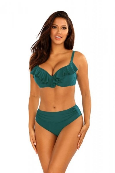 Strój kąpielowy Self Canoy10 940A1 7 zielony