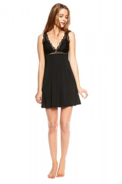 Koszula nocna Henderson Ladies 36120 Lilly czarna