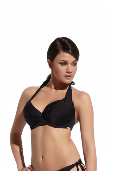 Biustonosz kąpielowy kris line beach brassiere czarny