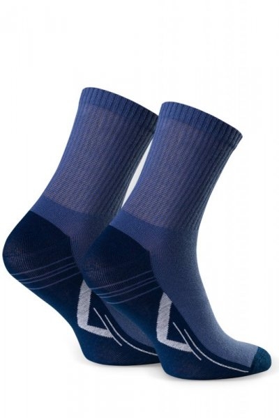 Skarpety damskie Steven Sport 060 323 jeans