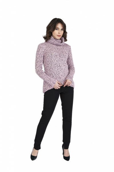 Sweter damski mkm nicola swe 103 różowy