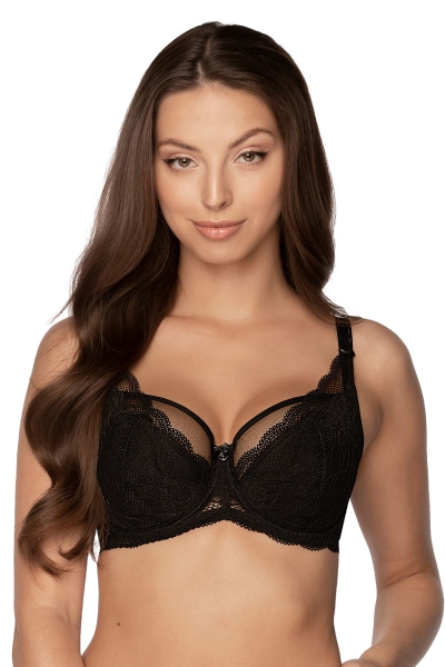 Biustonosz półusztywniany Gaia Veronika 931 czarny2