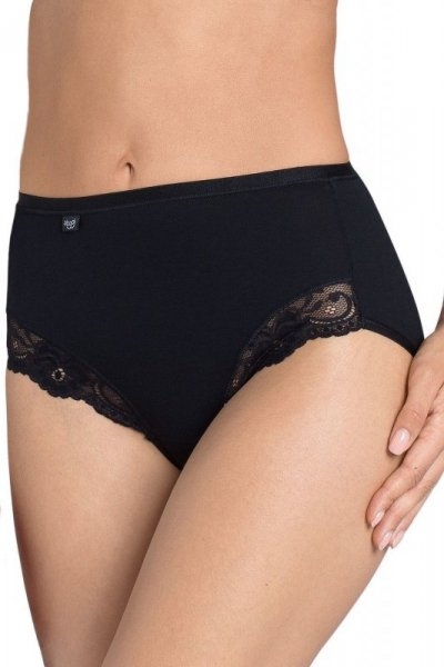 Figi damskie Triumph Romance Maxi czarne