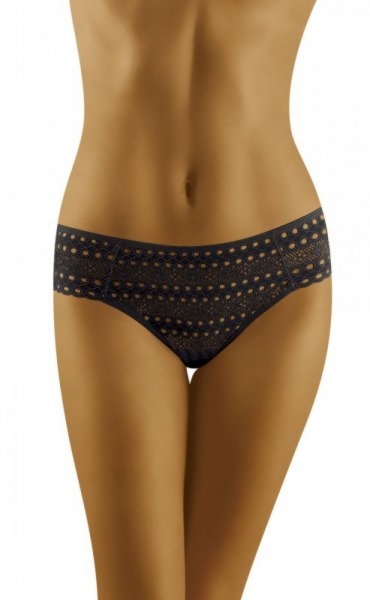 Figi damskie Wol-Bar Eco-Ta Czarne