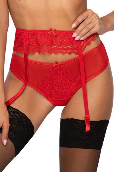 Stringi damskie Mat Estelle 0198/4 czerwone