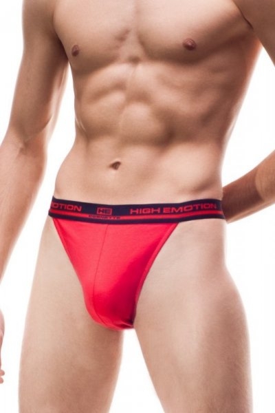 Stringi męskie Cornette High Emotion czerwone