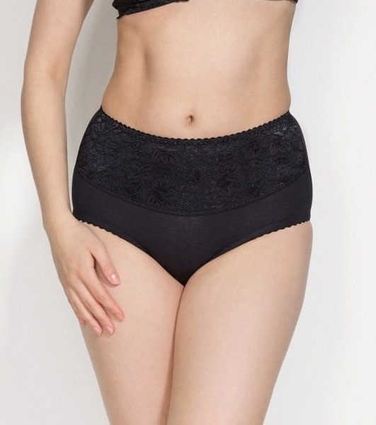 Damskie figi modelujące Mitex Ala czarne super