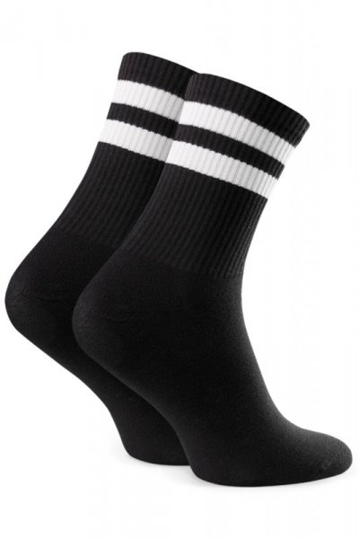 Skarpety dziecięce Steven 060 307 sport czarne