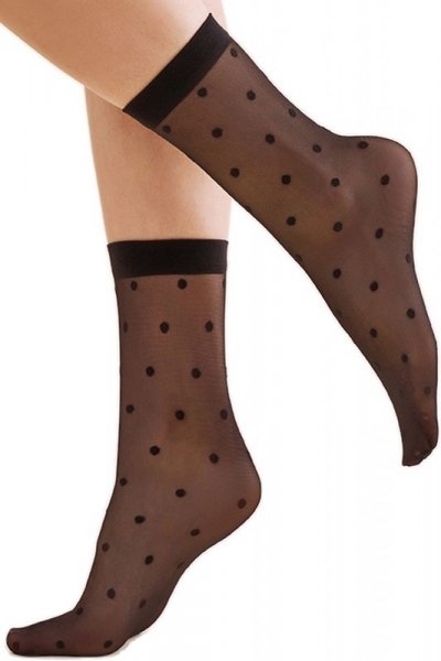 Skarpetki damskie 1196 Cora nero uni Gabriella