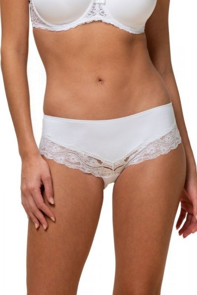 Figi damskie Triumph Lovely Micro Hipster białe