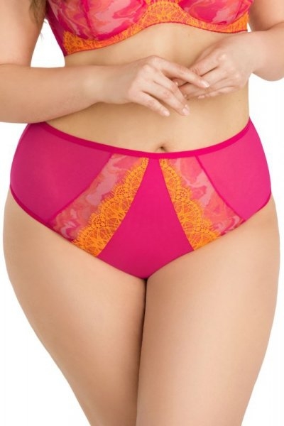 Figi damskie Show Time 859 amarantowe Gorsenia