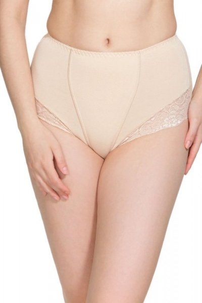 Damskie figi korygujące Mitex Ela beżowe plus