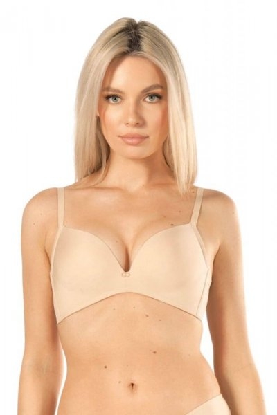 Biustonosz push-up Nipplex Amelia beżowy