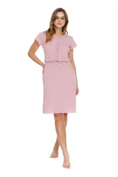 Damska koszula nocna Doctor nap TCB 4543 papaya